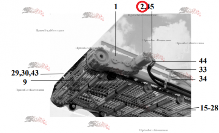 Фото гидродвигатель (гидромотор героторный) sauer danfoss omt400 (omt 400) s0-100-053-046 для свеклоуборочного комбайна franz kleine sf 10 (кляйн сф 10) гидромоторы