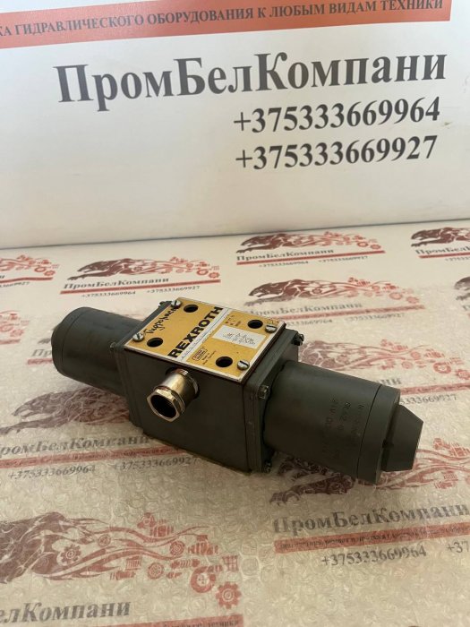 Картинка 4we10 гидрораспределитель ( клапан распределительный ) bosch rexroth / hydro norma 4 we 10 s3-11/lg24n ( 385328/0 ) g16 в сборе с катушками gl62-0-a 398 24v dc 1,71a