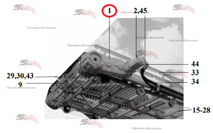 Картинка коробка передач (редуктор) s5-100-063-070 для свеклоуборочного комбайна franz kleine sf 10 (кляйн сф 10)