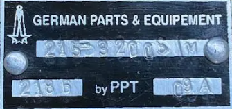 Картинка гидроклапан (блок зарядки к пга) 215-3200s german parts&equipement