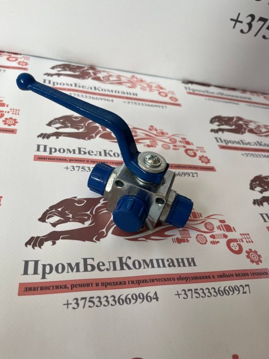 Картинка кран шаровой agroimpuls mwp 500 dn10 3-ходовой s24хs24хs24 (м20х1,5-м20х1,5-м20х1,5) ai