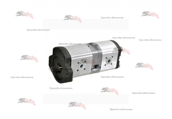 Фотография AZPF-12-019/011 Гидронасос шестеренный двухсекционный Bosch Rexroth AZPFF-12-019/011RRR2020KB 0510665128 (1519222316/AZPF-12-019RRR20KM + 1518222380/AZPF-12-011RNT20MB)