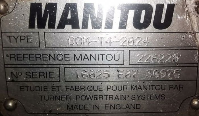 Картинка коробка передач manitou com-t4-2024 (226228) для manitou