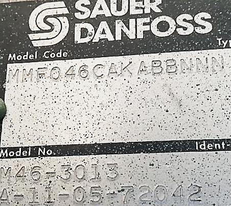 Картинка запчастей: Гидромотор MMF046 Sauer Danfoss (M46-3013)