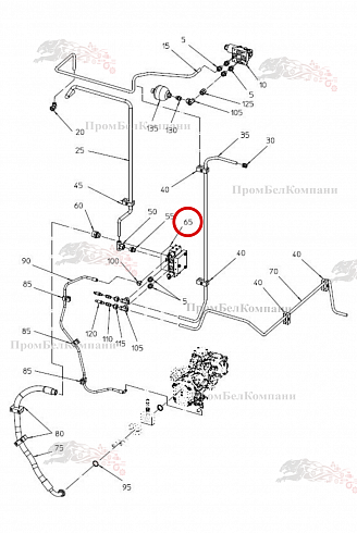Управляющий блок LVS12 maxtron B92.50021 для свеклоуборочного комбайна Grimme Rexor 620/630