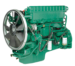 Картинка запчастей: Двигатель VOLVO Penta 12 1 TWD 1240 VE. (6-ти цилиндровый)
