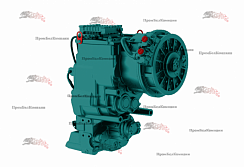 Картинка коробка передач zf 5wg260 (5 wg 260; 4646055013; 4646 055 013) для john deere 744k; 744k-ii; 824k-ii