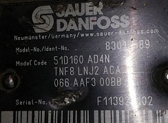 Фото гидромотор sauer danfoss 51d160 sauer danfoss (модель 83016589)