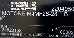 Картинка запчастей: Гидромотор BONDIOLI & PAVESI M4MF28-28 1B2 (код НР31528132) Амкодор