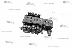 Картинка 7655 гидрораспределитель / блок управления linde 6790007561 ( vw12-m4 225/80v/387/e30 ) + катушки 0009736338a для linde 394 h50 
