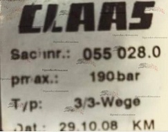 Картинка блок распределительный claas 055 028.0 (055028.0, 0550280) для кормоуборочных комбайнов claas jaguar