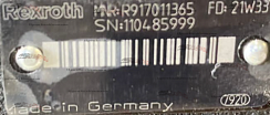 Картинка гидрораспределитель bosch rexroth 5-ти секционный sb23ls (r917011365) для тракторов кировец к-744, к-7м