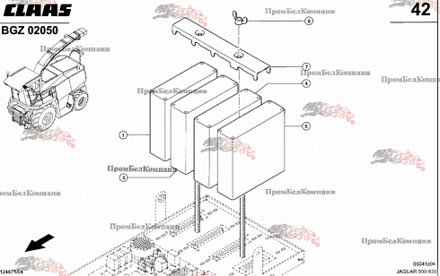 Электрический модуль 0000142137/ 000014 21 37/0000142137/ 000014213/ 0142137/ 014213.7/ 014213  для CLAAS JAGUAR