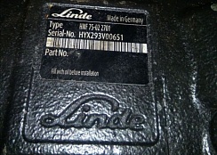 Картинка запчастей: Тандем моторов Linde HMF75-02