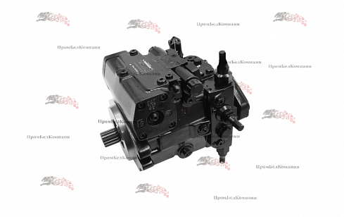 Изображение a4vg56 гидронасос аксиально-поршневой bosch rexroth (brueninghaus hydromatik) 42u1711100ne / a4vg56da1d2/32r-nac02f015s-s для погрузчика бме 1560, бме1565, комбайна kleine sf-10, телескопического погрузчика dieci