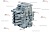 Картинка клапан контроля (гидрораспределитель) kyb ys kvmg-270-jf tab (jcb 334/e0995) c0170-55169-00 для гусеничного экскаватора jcb js 200