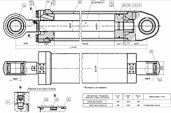 Картинка запчастей: Гидроцилиндр ковша 350С.46.14.000 Амкодор 352