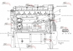 Картинка запчастей: Двигатель Deutz BF6M1013FC ( BF 6M 1013 FC ) / Deutz 1013 для МТЗ-3022